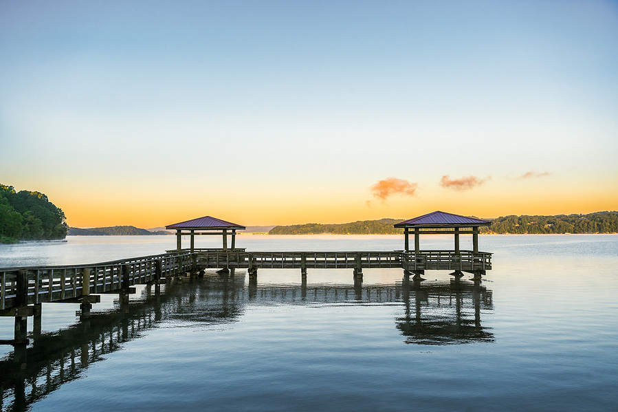 Booker T. Washington State Park Sunrise Photography by Anh Bao Tran-Le