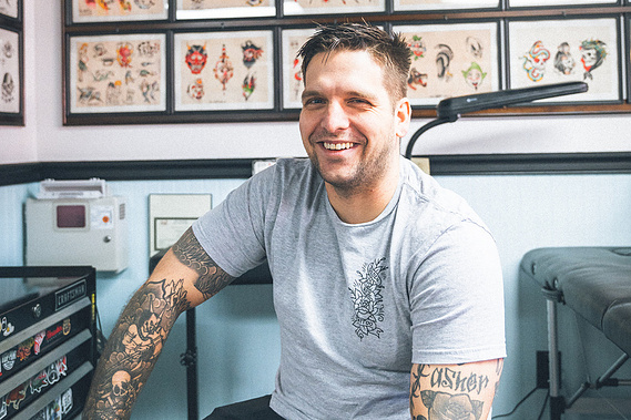 Tattoo artists photography portraits
