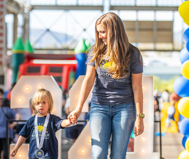 2024 Chattanooga Buddy Walk, runway portrait of participant 