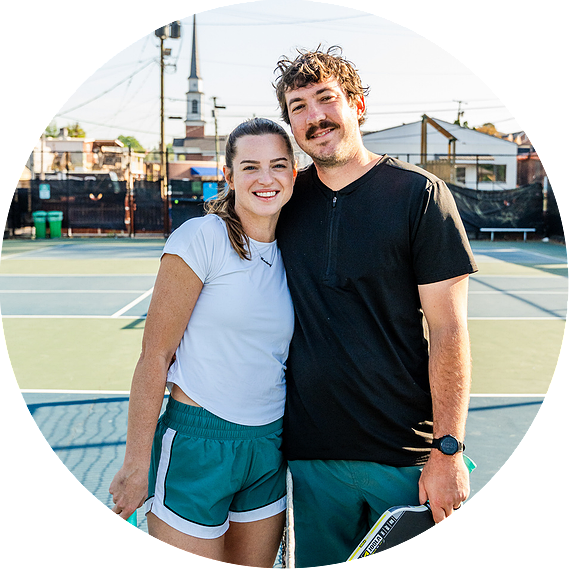 Candid outdoor pickleball lifestyle session capturing authentic moments—book your portrait session today in Chattanooga.