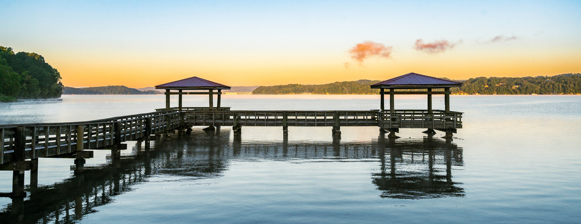 Harrison Bay Sunrise, Chattanooga, TN landscape photo. Anh Bao Tran-Le Contact Me Page

