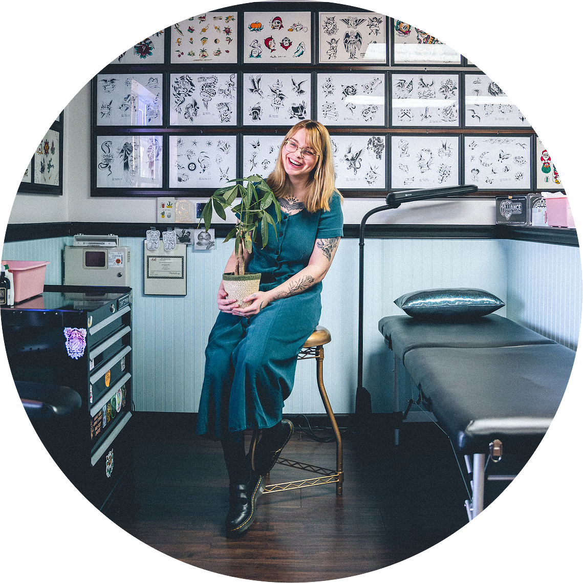 Tattoo artists photography portraits