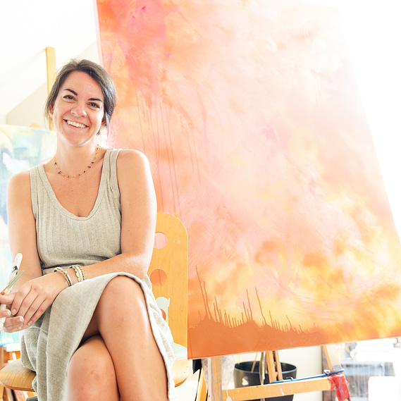 Artist Portraits by local Chattanooga photographer Anh Bao Tran-Le