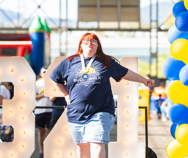 2024 Chattanooga Buddy Walk, runway portrait of participant 