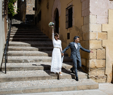 Documentary Wedding in Altafulla near Barcelona in spain