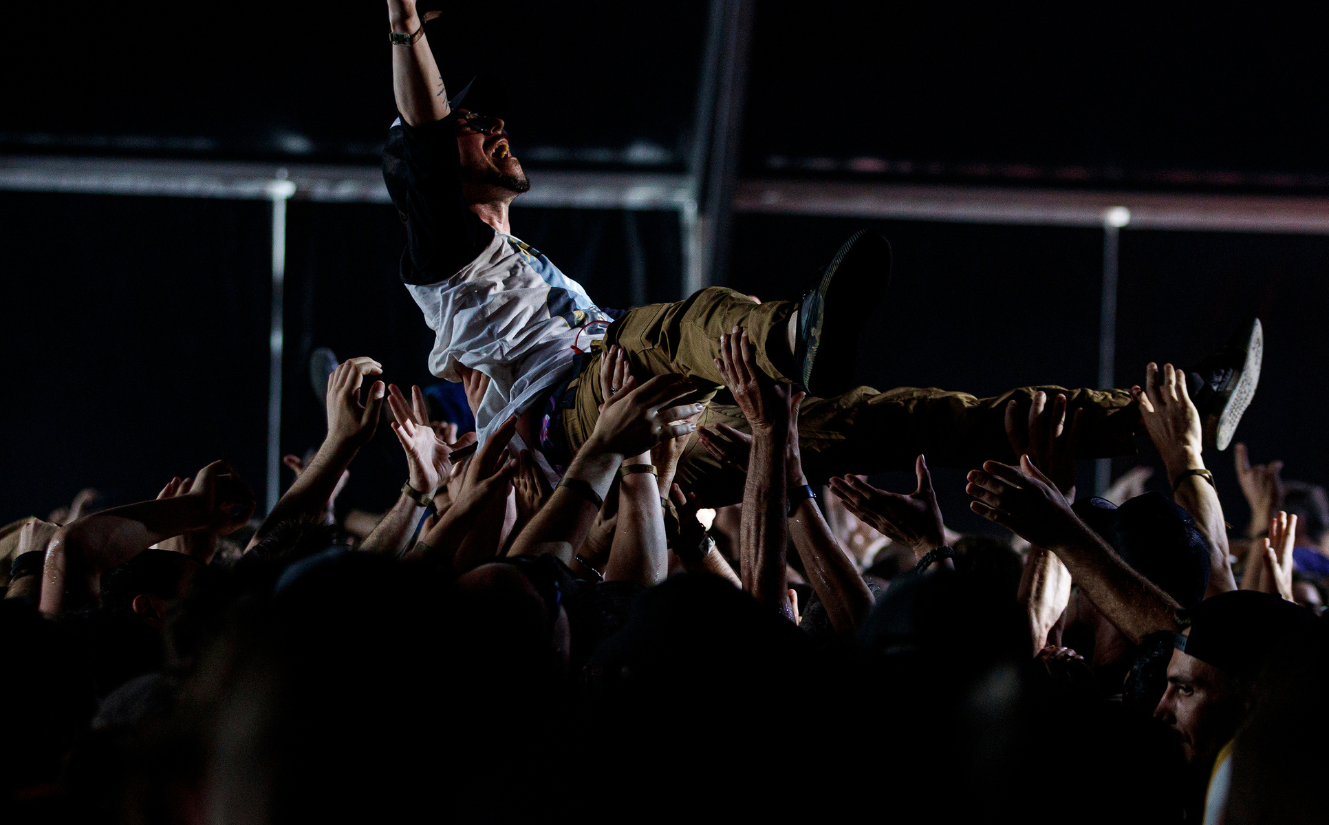 Crowdsurfer at Hellfest 2022.
Press photo for festivalphoto.net