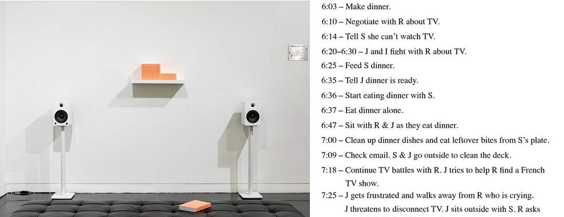 Mother's Day Chorus Installation View, Lenka Clayton, Jennifer Long, Artist Residency in Motherhood