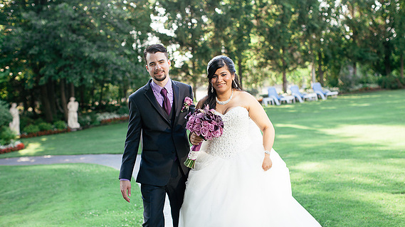 Wedding at Chateau Vaudreuil in Quebec