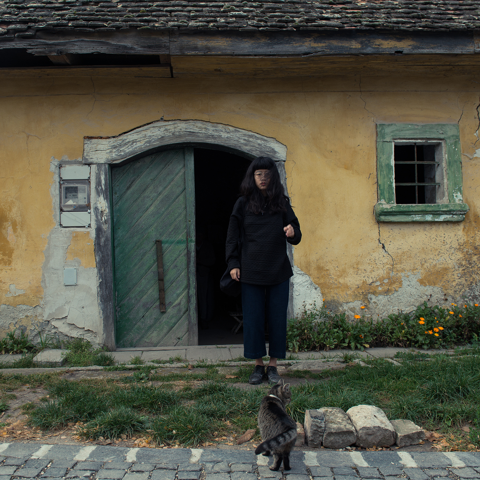 Temporarily Local, away, erasmus, travel, mysterious, spooky, haunted, dark, moody, real, portraits, sad, woods, wilderness, faces, cultural, budapest, hungary, countryside, vintage, analog