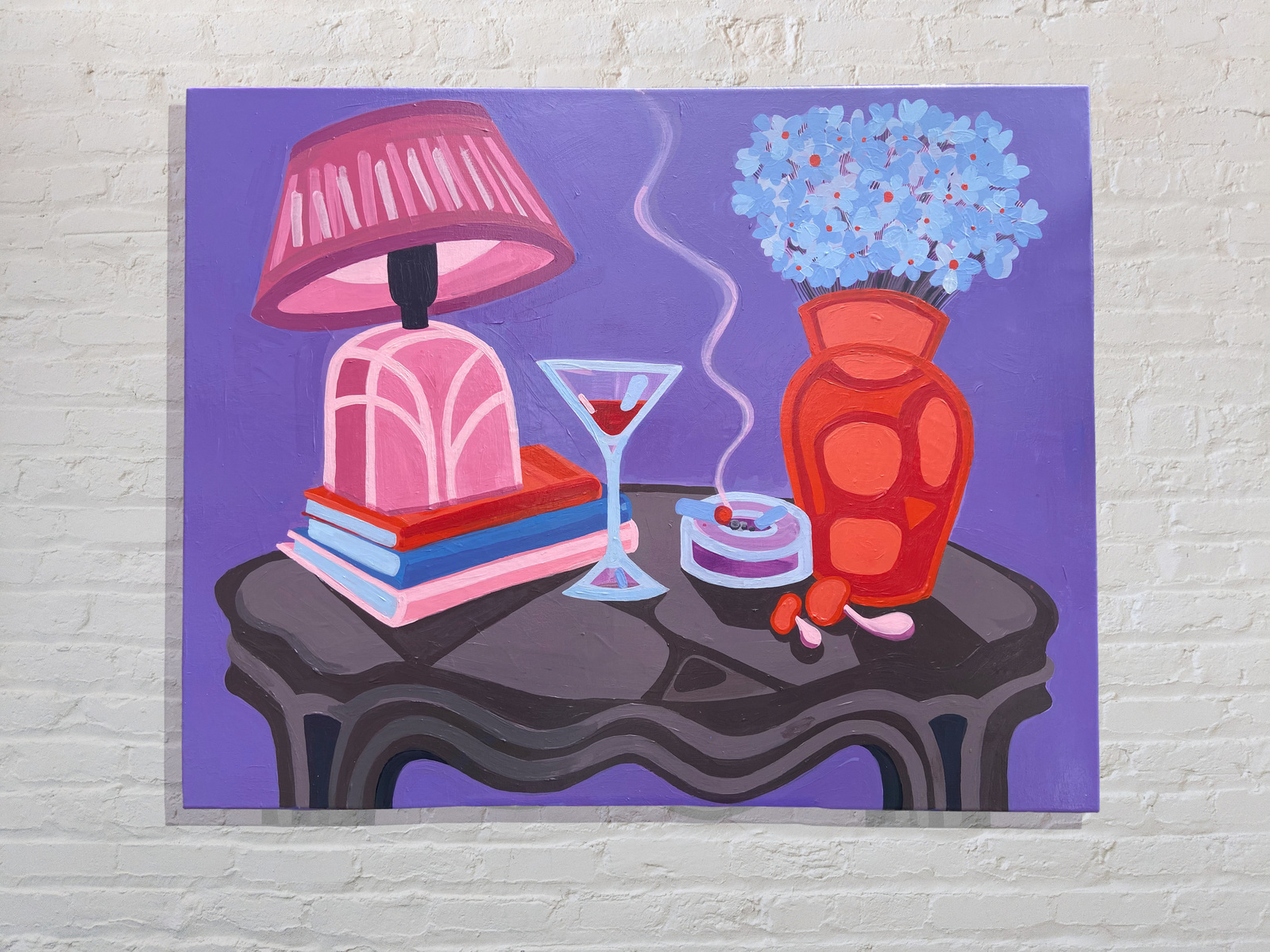 painting, wall art, buy art, gallery art, toronto art, local art, wall painting, mural, mid century modern, home decor