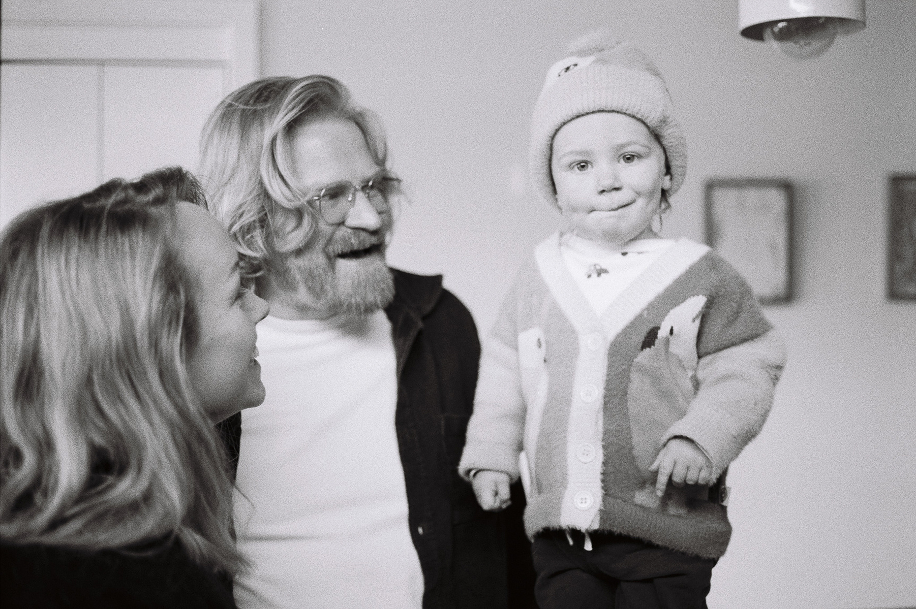 In-home documentary style family portrait session in inner north Melbourne.
