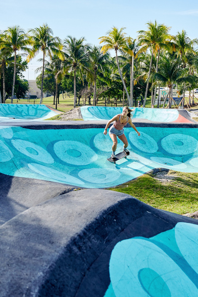 girl-skating-bumps-skateboard-skatepark-shot-by-matthew-stansfield