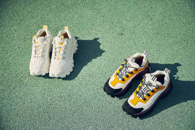 two-pairs-caterpillar-trainers-basketball-court-group-shot-by-matthew-stansfield