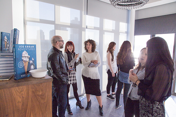 Stef Ferrari, Food Book Fair, Kimberley Chou, Amanda Dell, Ice Cream Social, Rodale Books