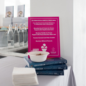 Stef Ferrari, Food Book Fair, Kimberley Chou, Amanda Dell, Ice Cream Social, Rodale Books