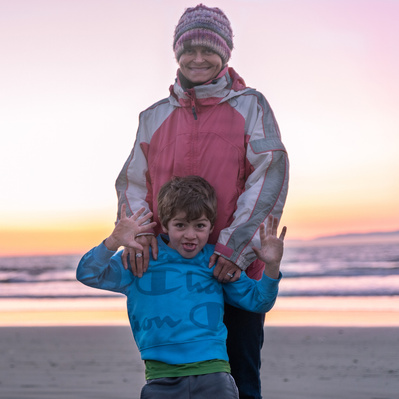 mother son on beach Uniquely Created Photography wedding photographer based in Columbus, Ohio. 