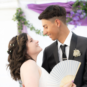 bride and groom