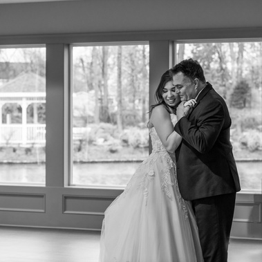 Wedding Photographer-Uniquely Created Photography. Father-daughter dance.