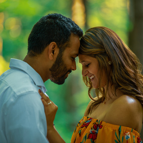 man and woman embraceing