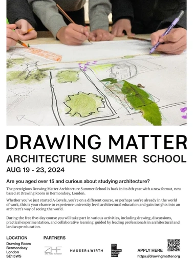 Drawing Matter Architecture School, London