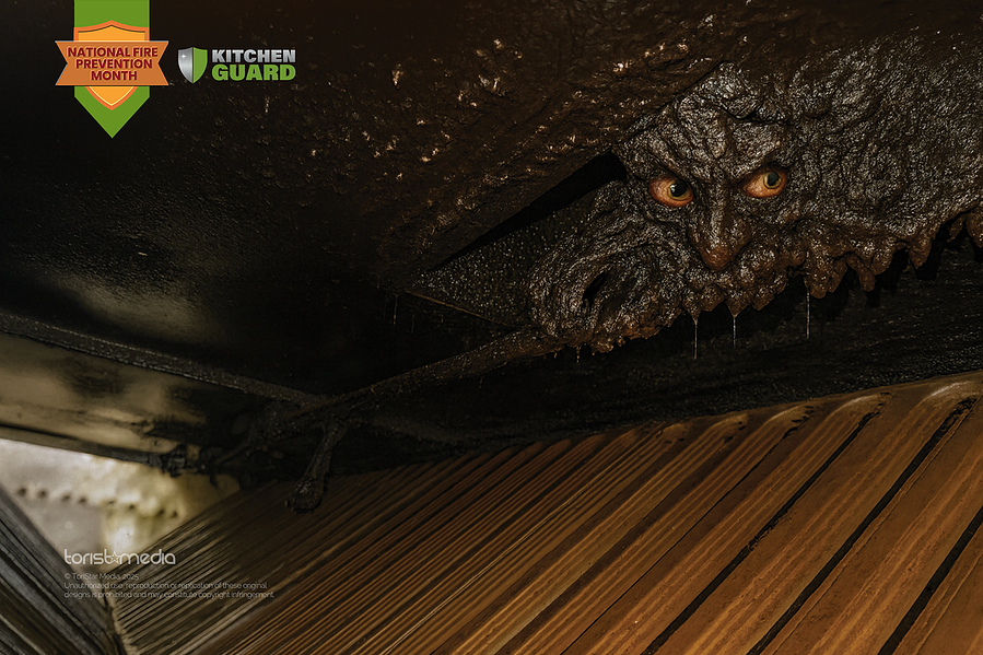 Kitchen Guard National Fire Prevention Month