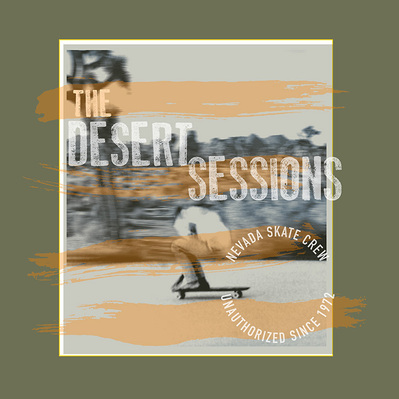 RETRO SKATE PHOTO DESIGN ON A TEE SHIRT