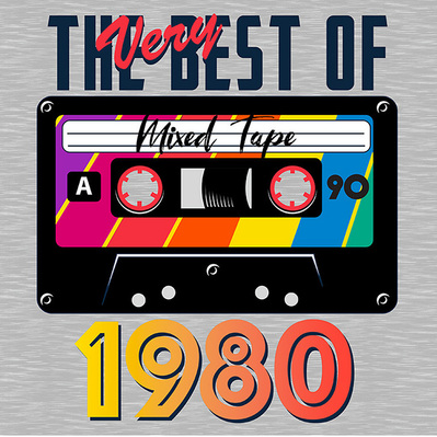 CASSETTE DESIGN REMINISCENT OF THE 1980'S FOR A TEE SHIRT 