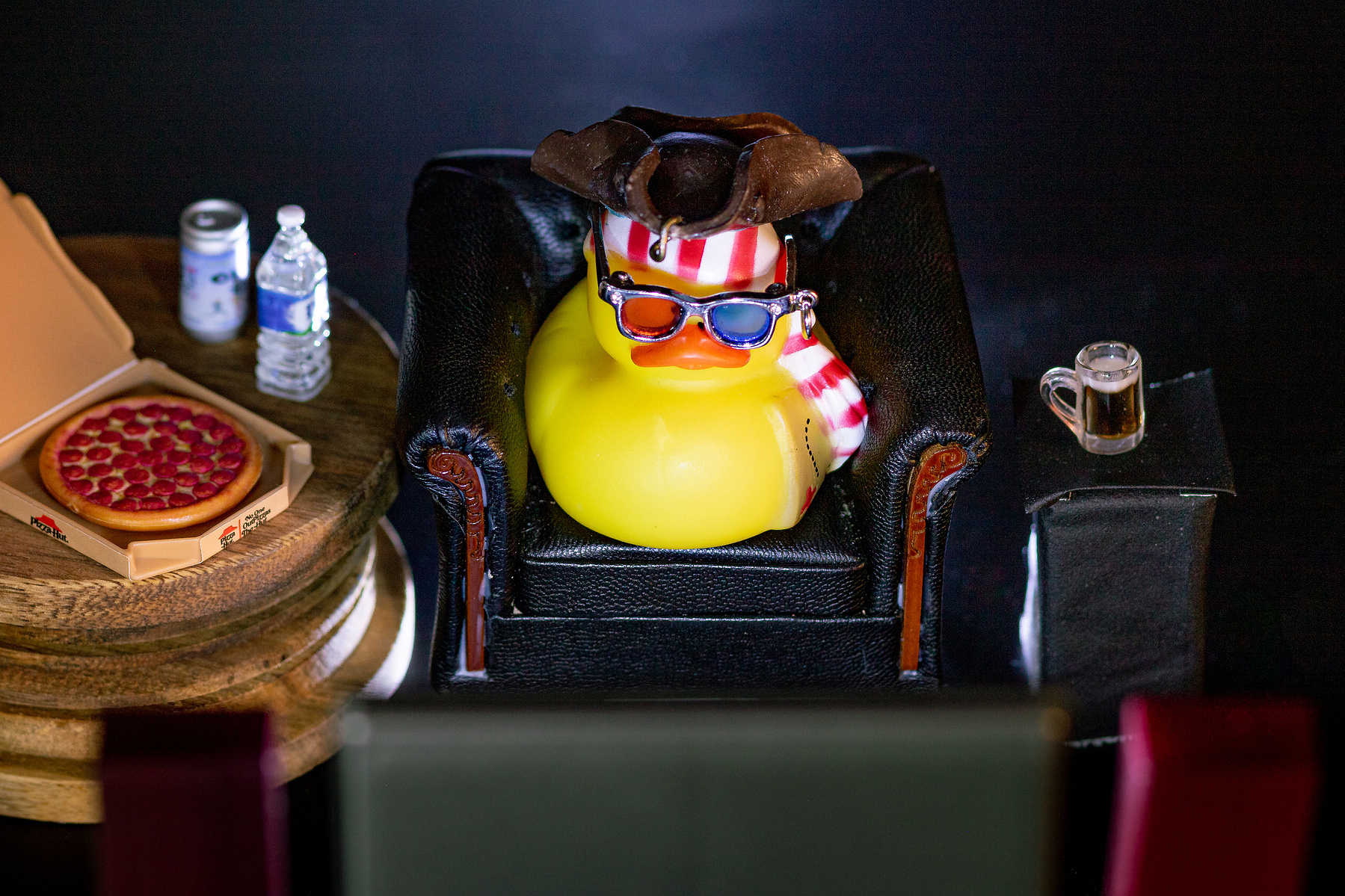 Movie Night Series #1 - What do you think pirate duck is watching?
