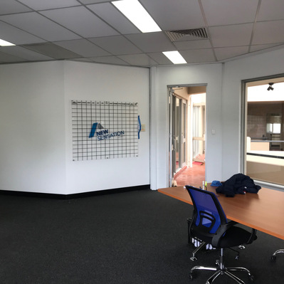 Whiteboard for New Sensation Homes head office. 