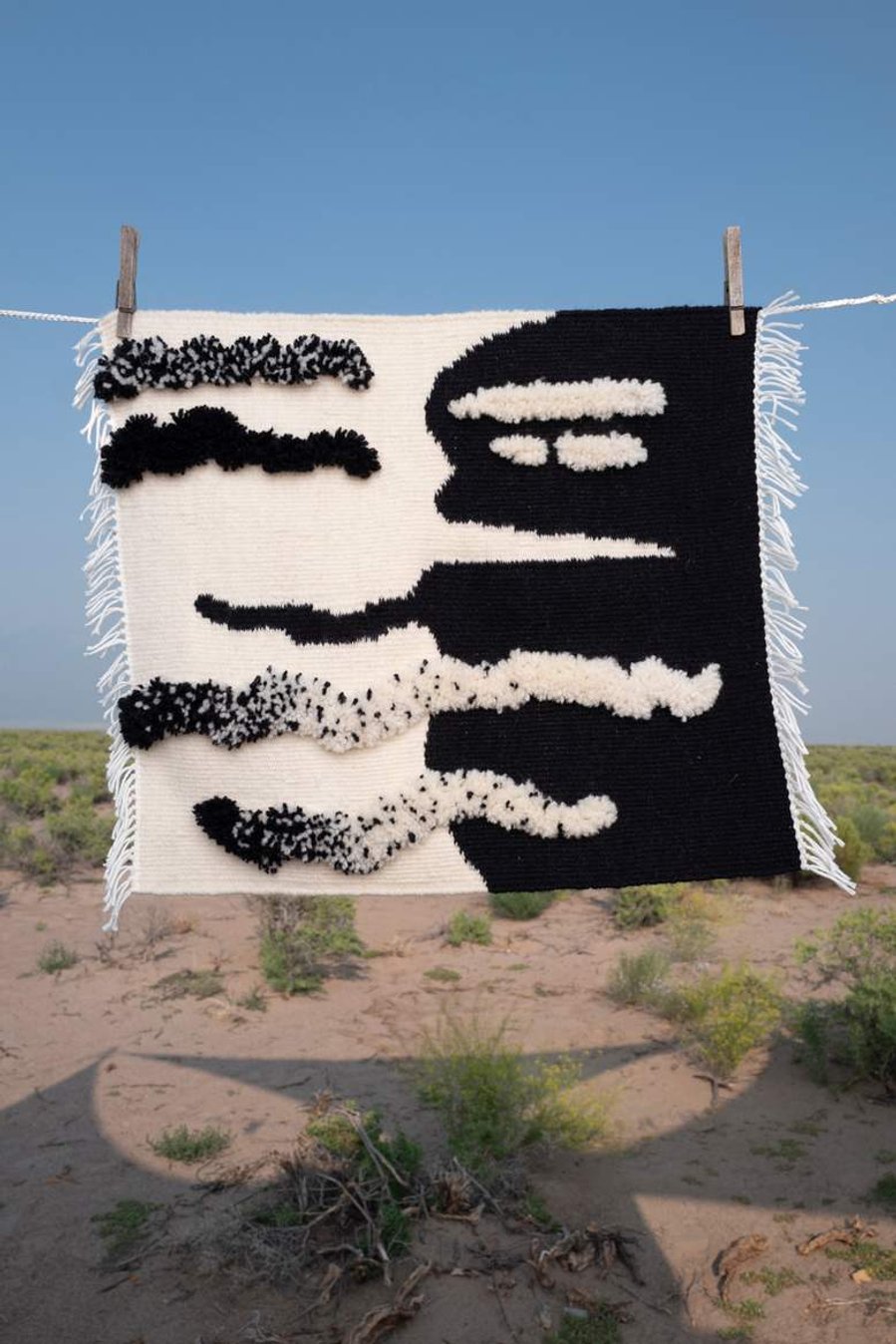 Front of rug