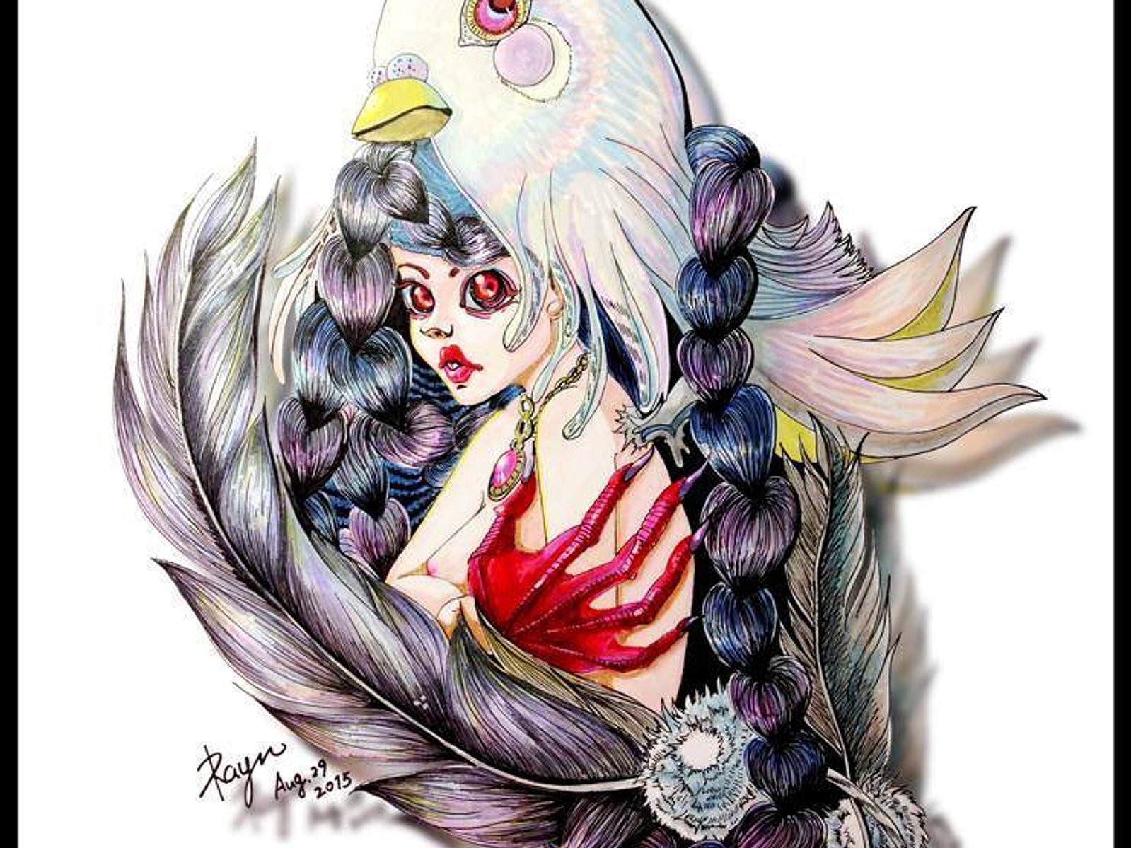 Rayn Chaoran Liu - Seneca Illustration