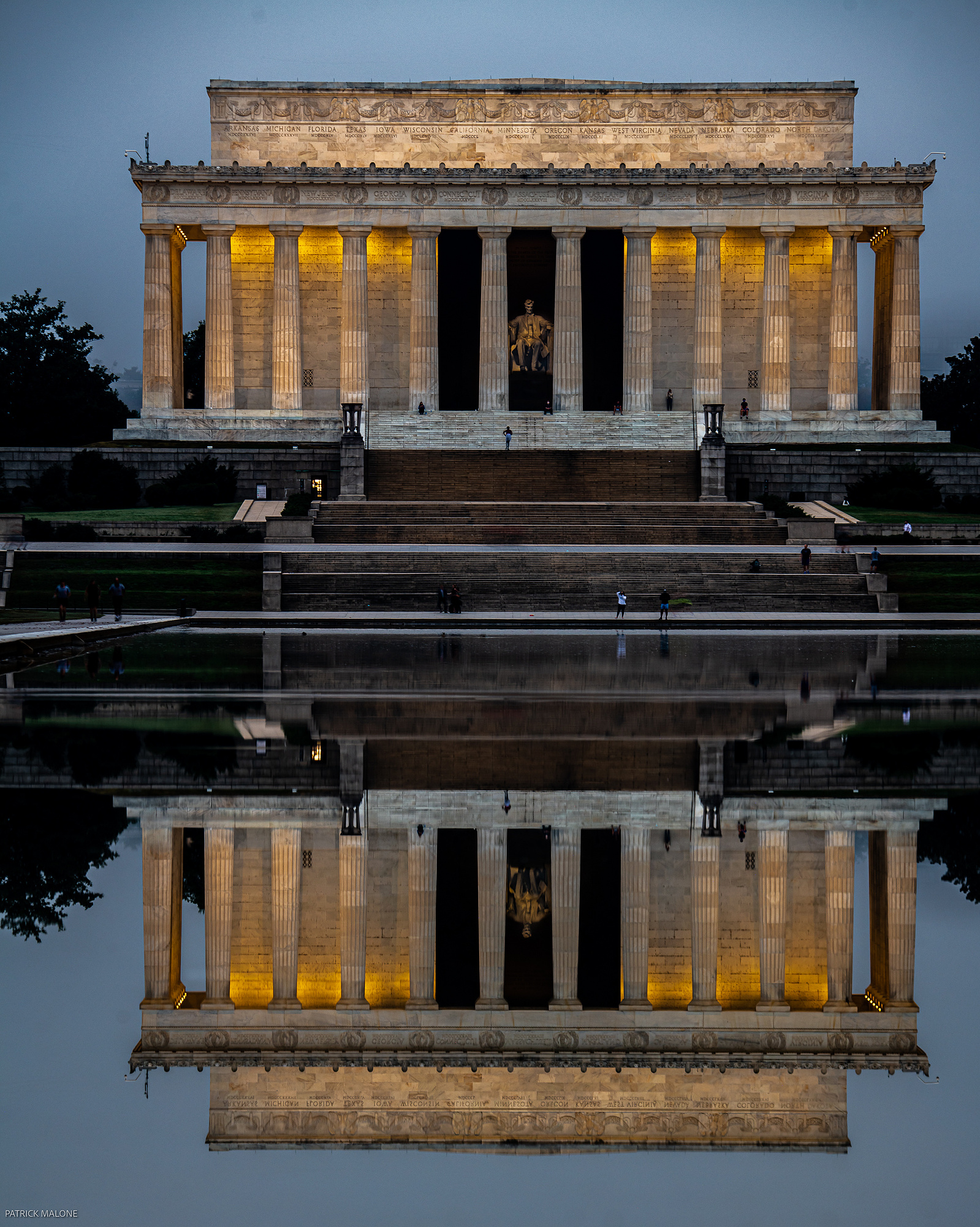 trump lincoln memorial july 4