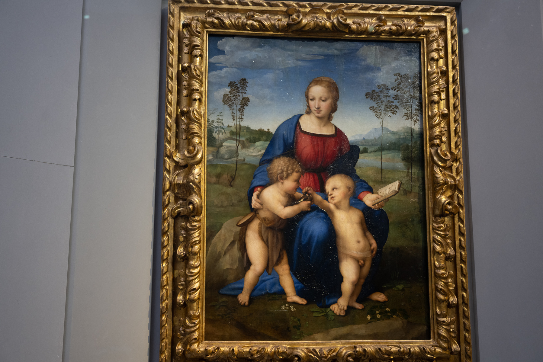 Madonna of the Goldfinches, painting by Raphael