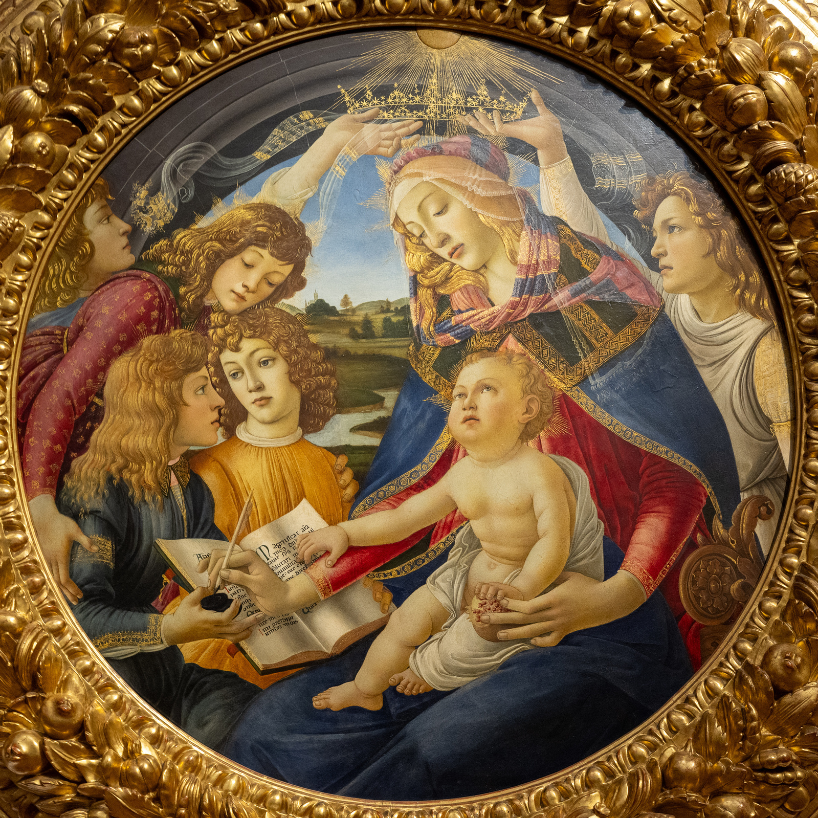 Botticelli Madonna (with five angels)
