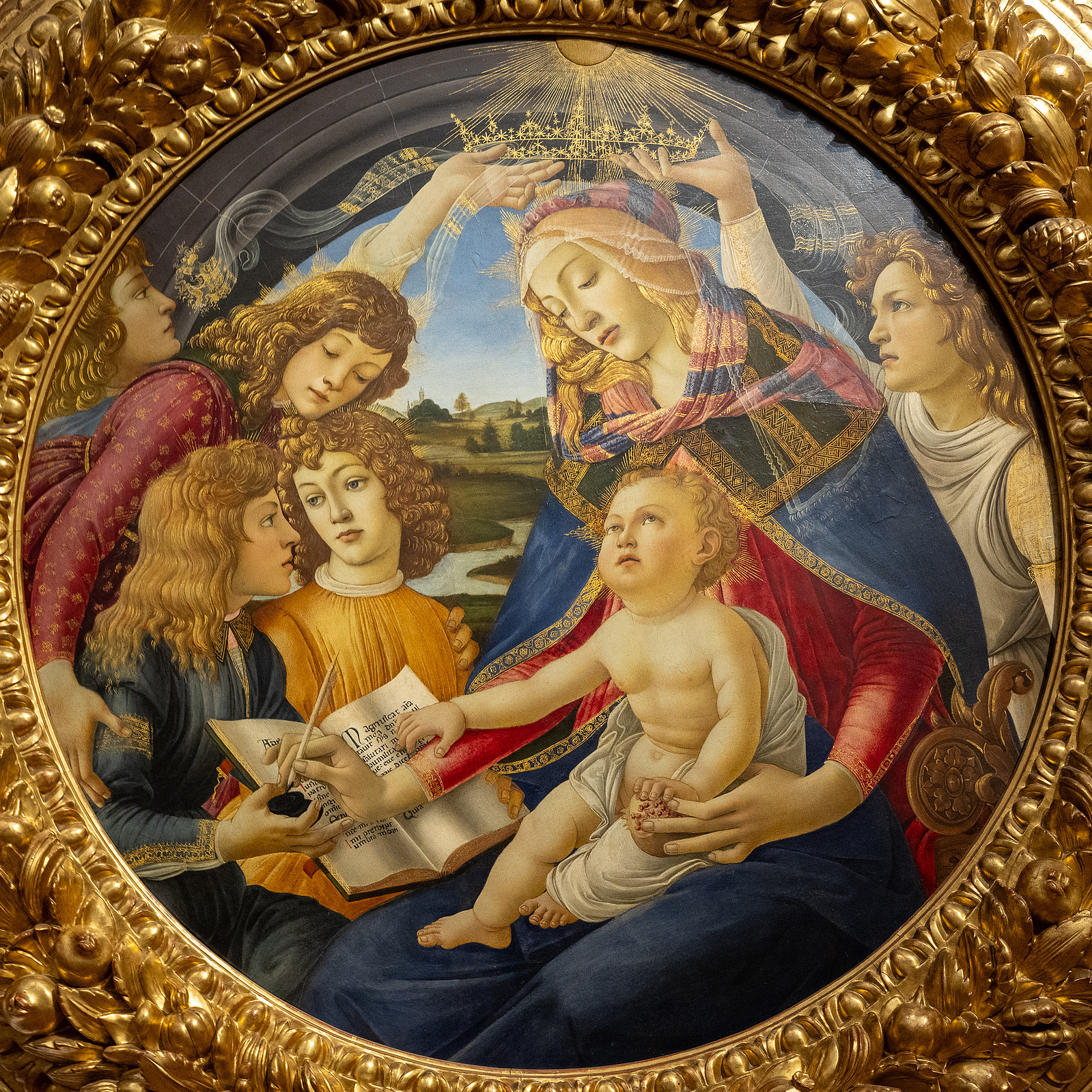 Botticelli Madonna (with five angels)