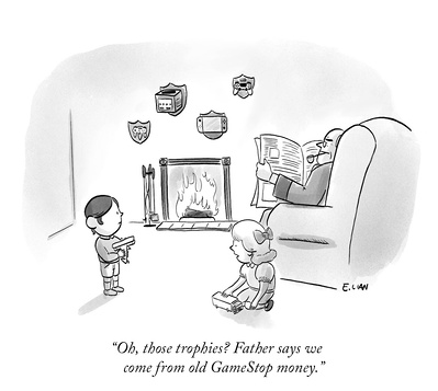 January 28, 2021 Daily Cartoon for The New Yorker, by Evan Lian.