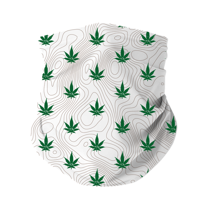 Rocky Mountain Cannabis face cover design 2 - Mock-Up design by Tim O'Connor