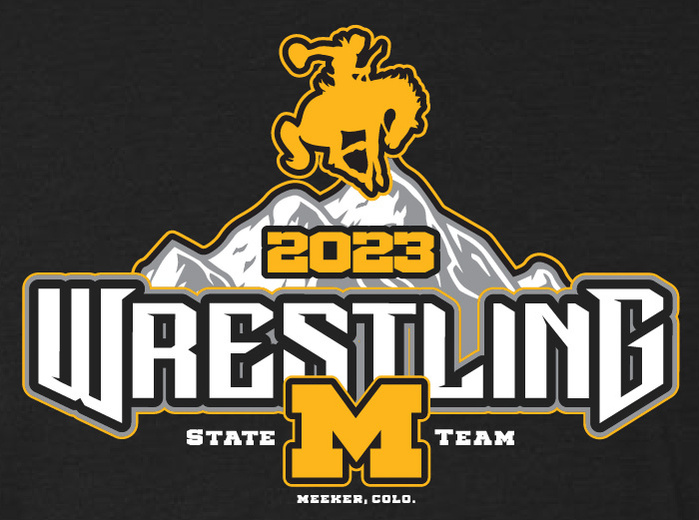 Meeker State Wrestling Design by Tim O'Connor