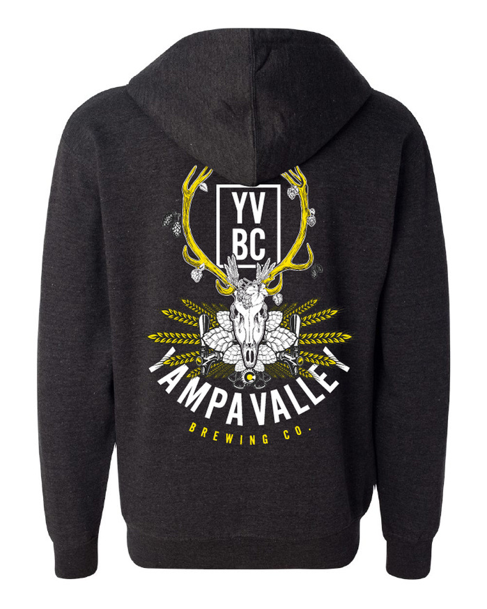 Yampa Valley Brewing Company Hoodie designed by Tim O'Connor