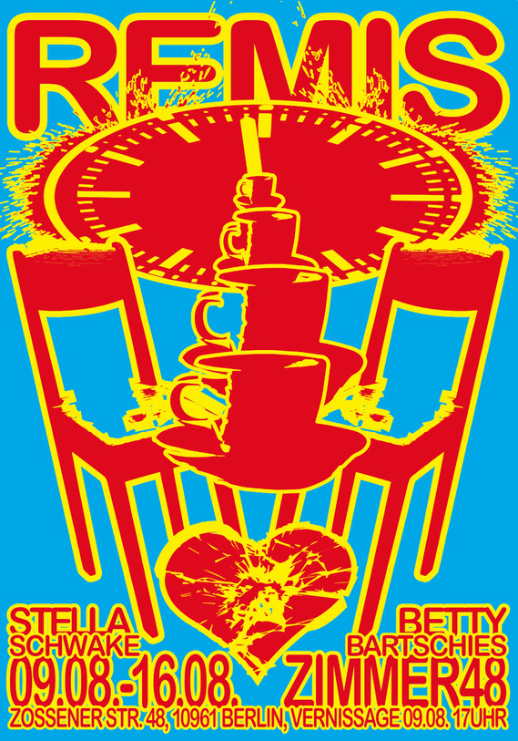 Graphic design by Niklas Apfel. Ausstellung Exhibition Berlin Kreuzberg. Stella Schwake. Zimmer48.