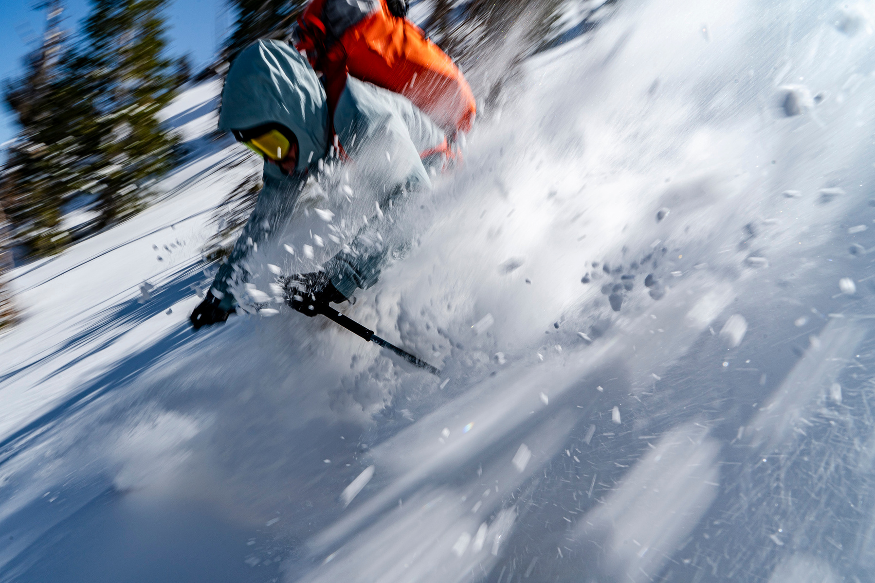 Sharing a few thoughts on how to capture unique ski photography images. This is not a complete guide. And I am always learning new tricks. Having your camera super accessible is crucial. Understanding how your skiing/partner/subject will lay their strokes