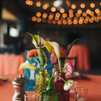 Wedding detail shots shot at Duke's Malibu by Abigail Gorden.