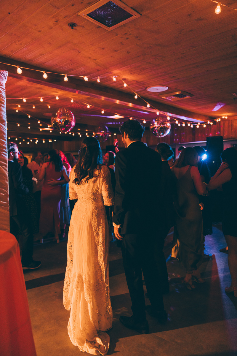 Bride and groom wedding photography celebrating their wedding day on the dance floor.