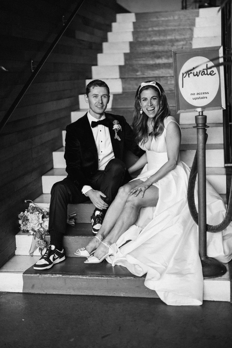 Timeless black and white bride and groom wedding photography, captured by Abigail Gorden Photography. Classic, elegant, and full of love.