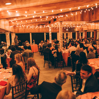 Wedding photography of guests at Duke's in Malibu, CA by Abigail Gorden.