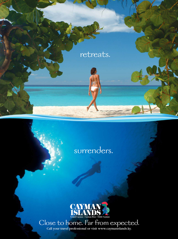Cayman Islands, print campaign. Chowder, Inc.