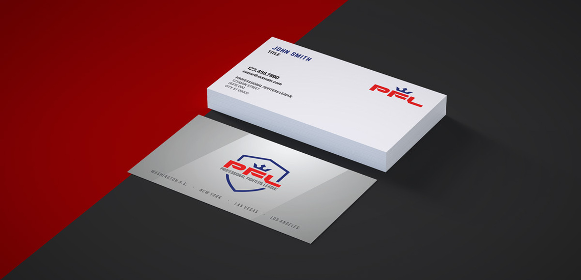 FORCE BLUE BUSINESS CARDS DESIGN