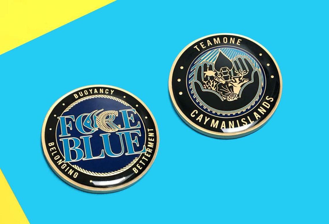 FORCE BLUE TEAM ONE COIN