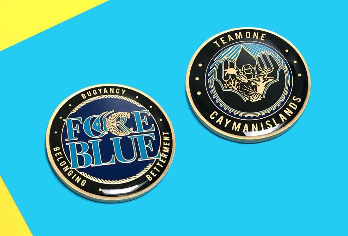 FORCE BLUE TEAM ONE COIN