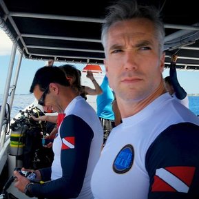 FORCE BLUE: TEAM ONE MEMBERS ON DIVE BOAT